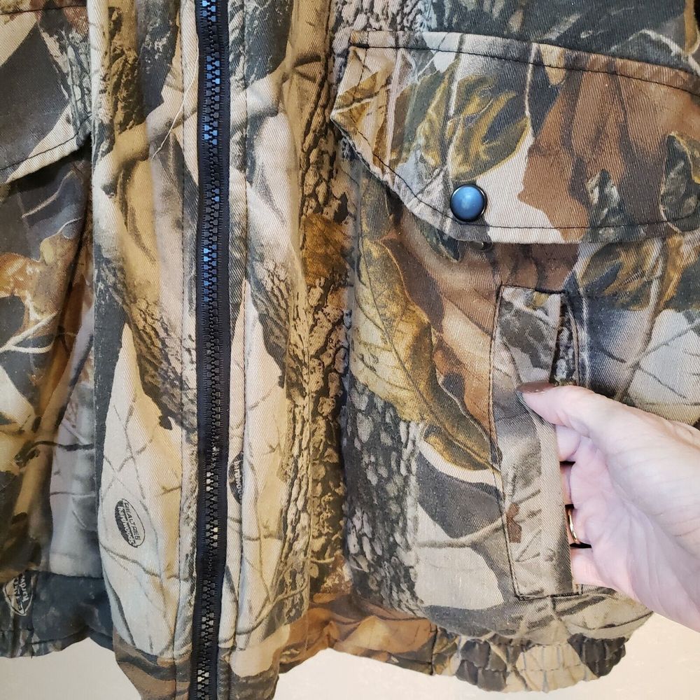 WFS Mens Element Gear RealTree Camo Hunting Jacket Size XL - Picture 6 of 11